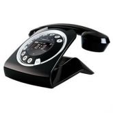 Telefone Digital sem Fio Retro Fashion Sixty Sagemcom Preto